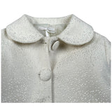 Miss Grant Cappotto tinta unita Panna per Neonata MG1539N PANNA MISS GRANT 