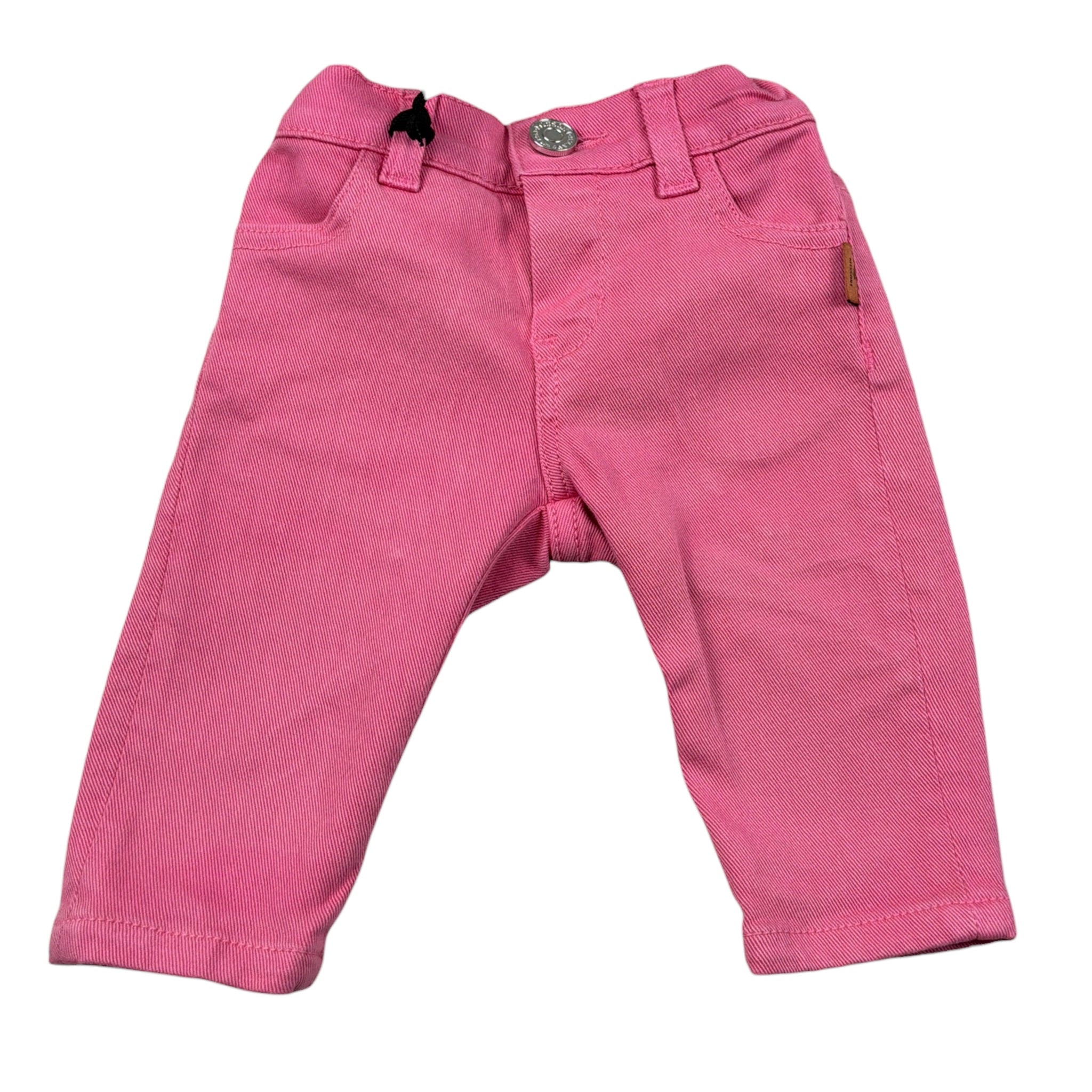 Missoni Pantalone tinta unita con Elastico In Vita Rosa per Neonata MV6050 ROSA MISSONI 