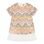 Missoni Abito Multicolor con Paillettes Rosa per Bambina MX1B11 ROSA MISSONI 