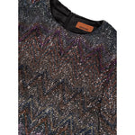 Missoni Abito Multicolor con Paillettes Multicolor per Bambina MX1C50 MULTICOLOR MISSONI 