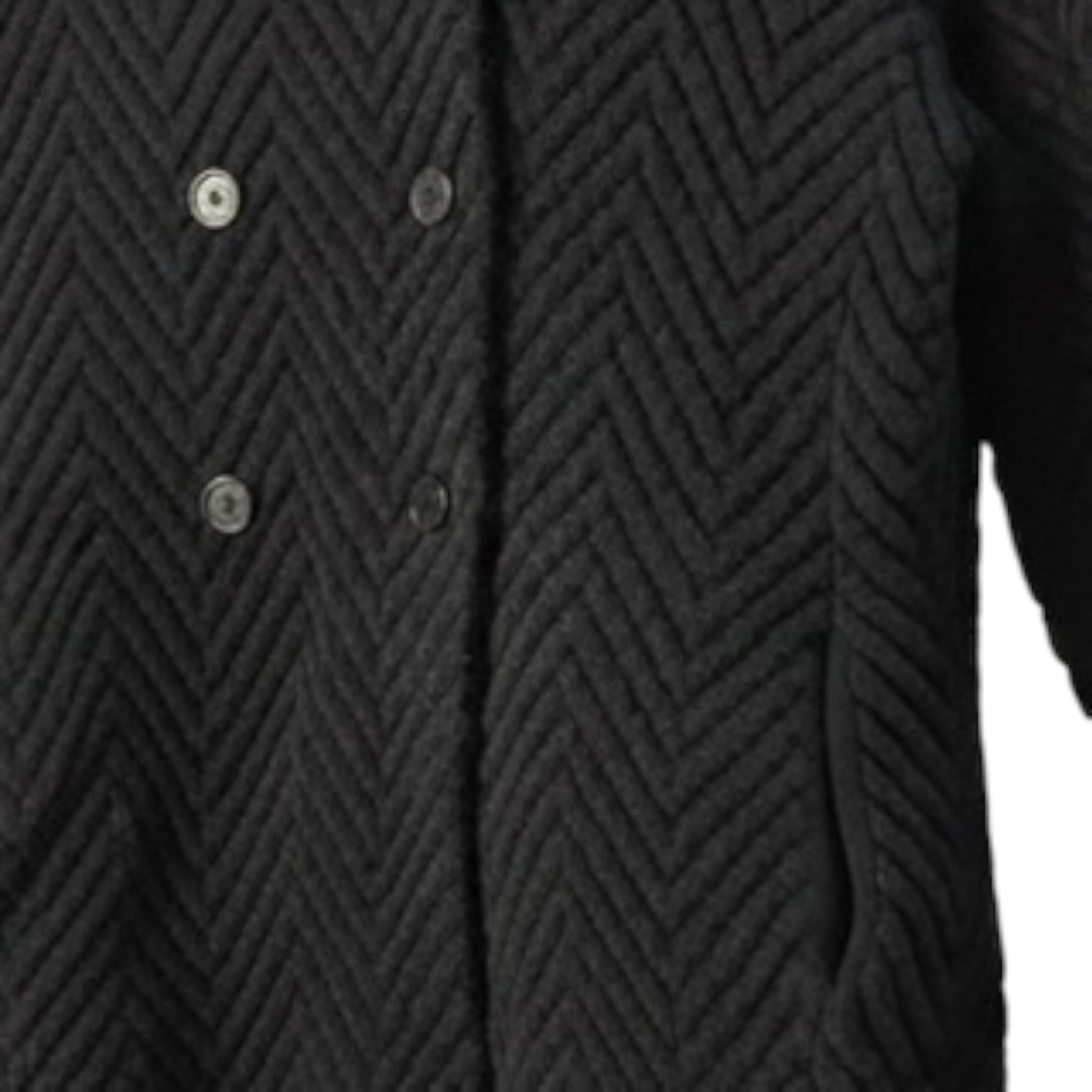 Missoni Cappotto tinta unita con Bottoni Nero per Bambina MX2A60 NERO MISSONI 