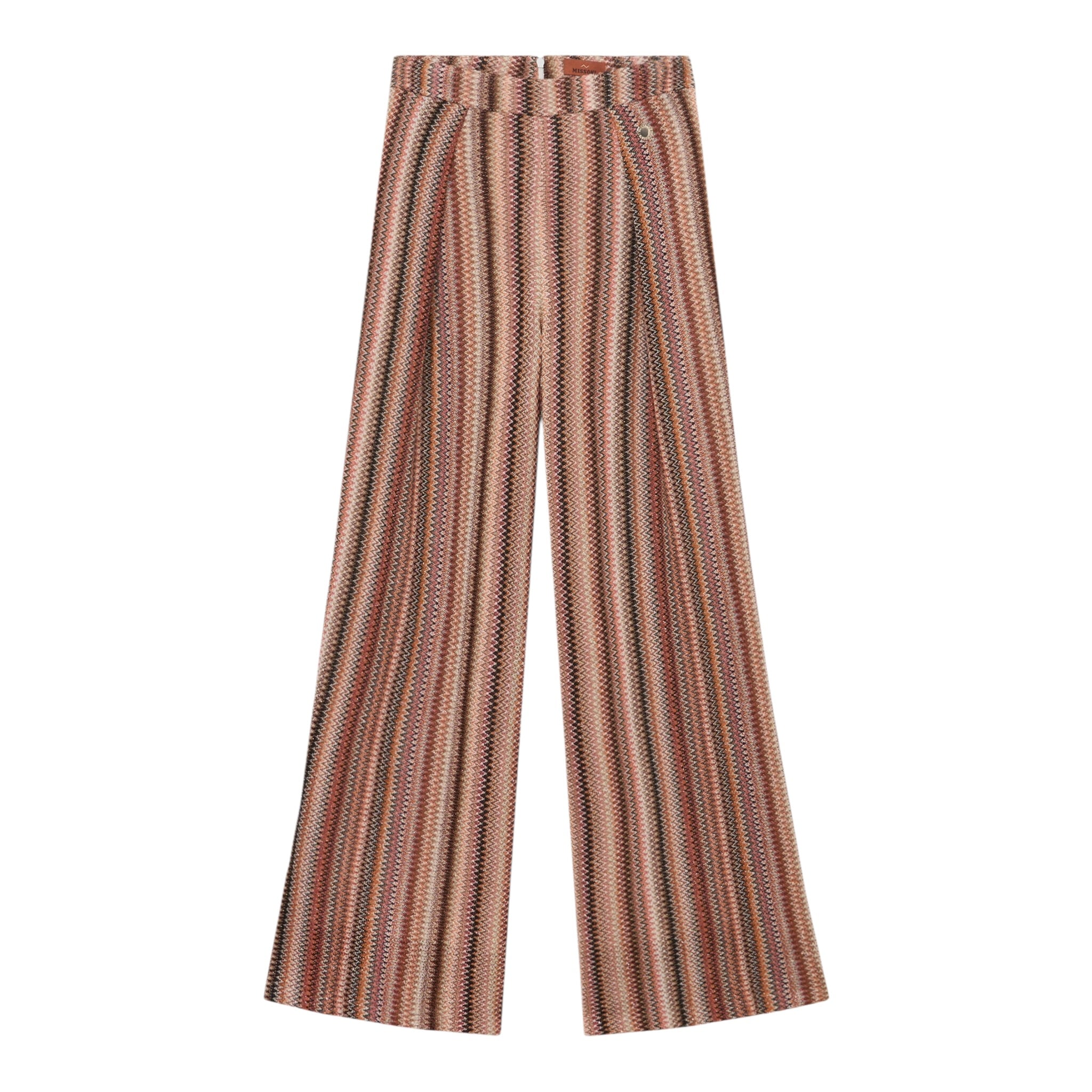 Missoni Pantalone Bicolore con Fantasia Arancione per Bambina MX6B70 ARANCIONE MISSONI 