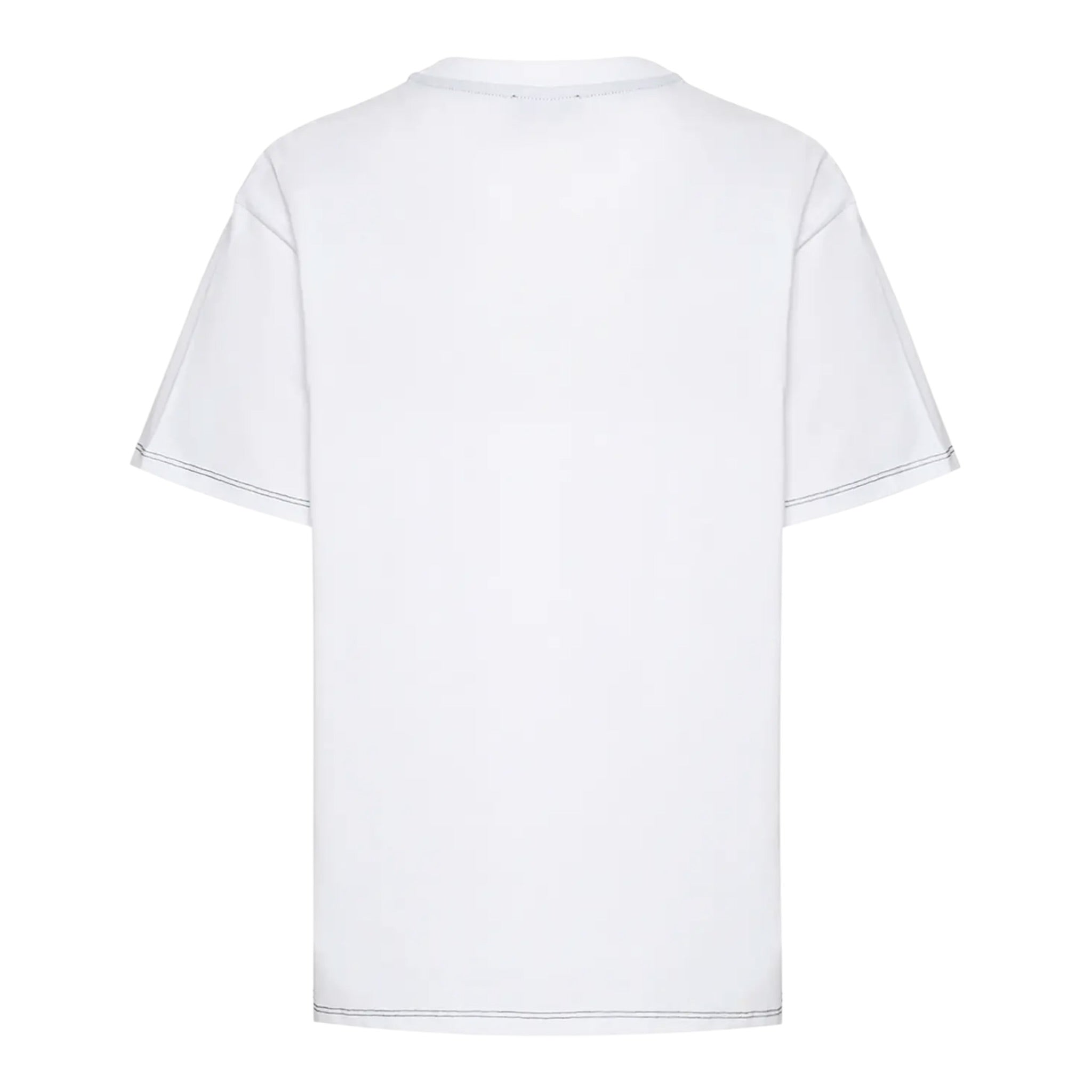 Missoni T-Shirt tinta unita con Stampa Bianco per Bambino MX8P91 BIANCO MISSONI 