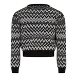 Missoni Maglia Bicolore con Fantasia Bianco per Bambina MX9A00 BIANCO MISSONI 