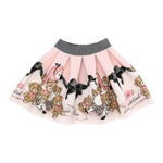 Monnalisa Gonna tinta unita Stampa Fantasia Rosa per Bambina 116706 ROSA MONNALISA 
