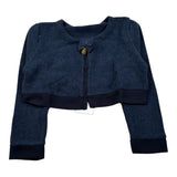 Monnalisa Coprispalle tinta unita Blu per Bambina 116814 BLU MONNALISA 