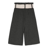 Monnalisa Pantalone tinta unita Modello Palazzo Grigio per Bambina 11D414 GRIGIO MONNALISA 