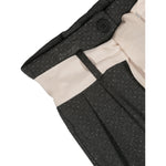Monnalisa Pantalone tinta unita Modello Palazzo Grigio per Bambina 11D414 GRIGIO MONNALISA 