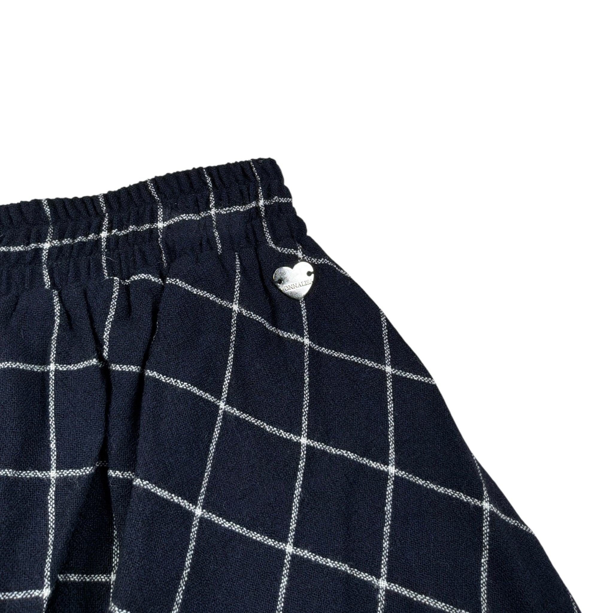 Monnalisa Short tinta unita con Elastico In Vita Blu per Bambina 178407 BLU MONNALISA 