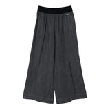 Monnalisa Pantalone tinta unita Modello Palazzo Grigio per Bambina 17F402 GRIGIO MONNALISA 