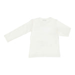 Monnalisa Shirt tinta unita con Stampa Bianco per Bambina 194641PW BIANCO MONNALISA 