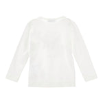Monnalisa Shirt tinta unita con Stampa Bianco per Neonata 19F602 BIANCO MONNALISA 