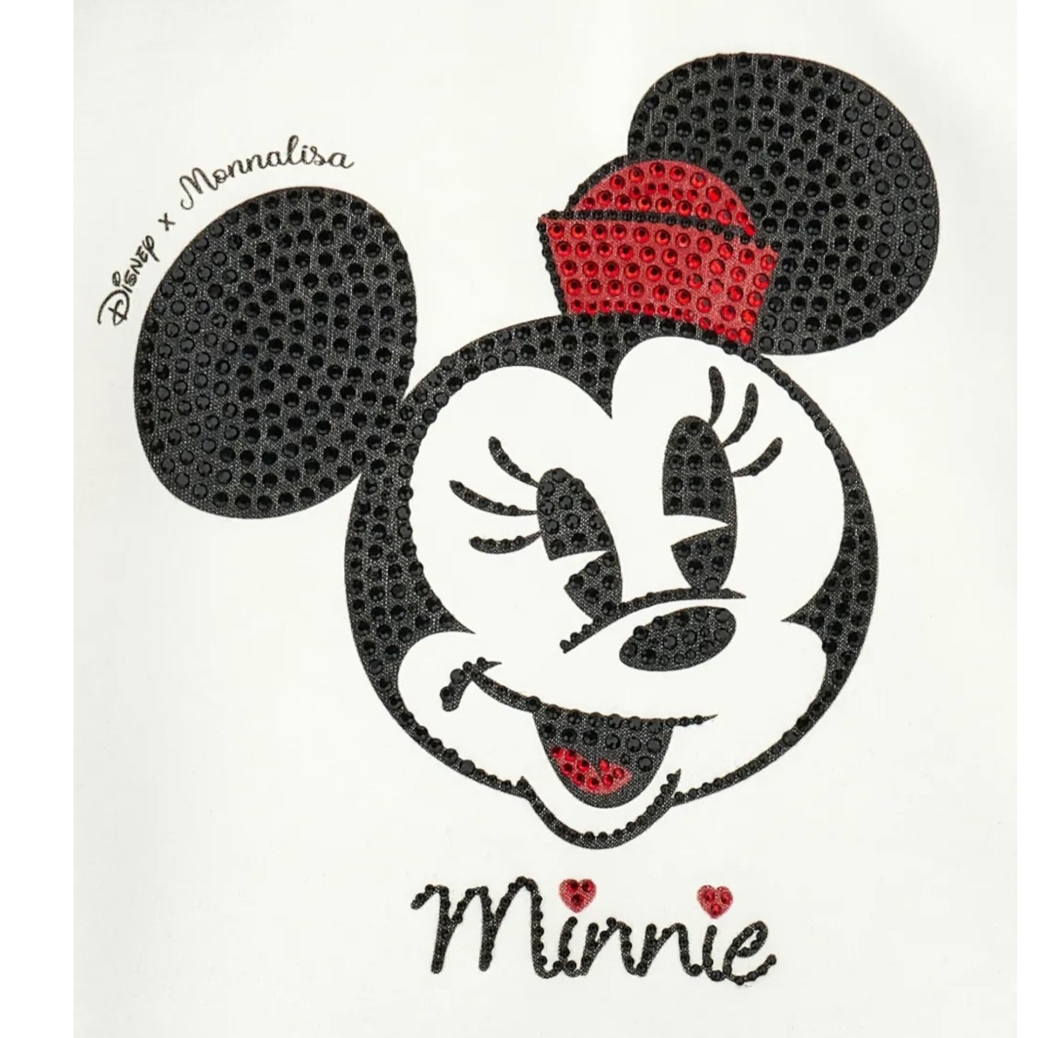 Monnalisa Shirt tinta unita con Stampa Bianco per Bambina 19F631NP BIANCO MONNALISA 