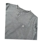 Monnalisa Shirt Girocollo tinta unita con Stampa Grigio per Bambino 258611R1 GRIGIO MONNALISA 