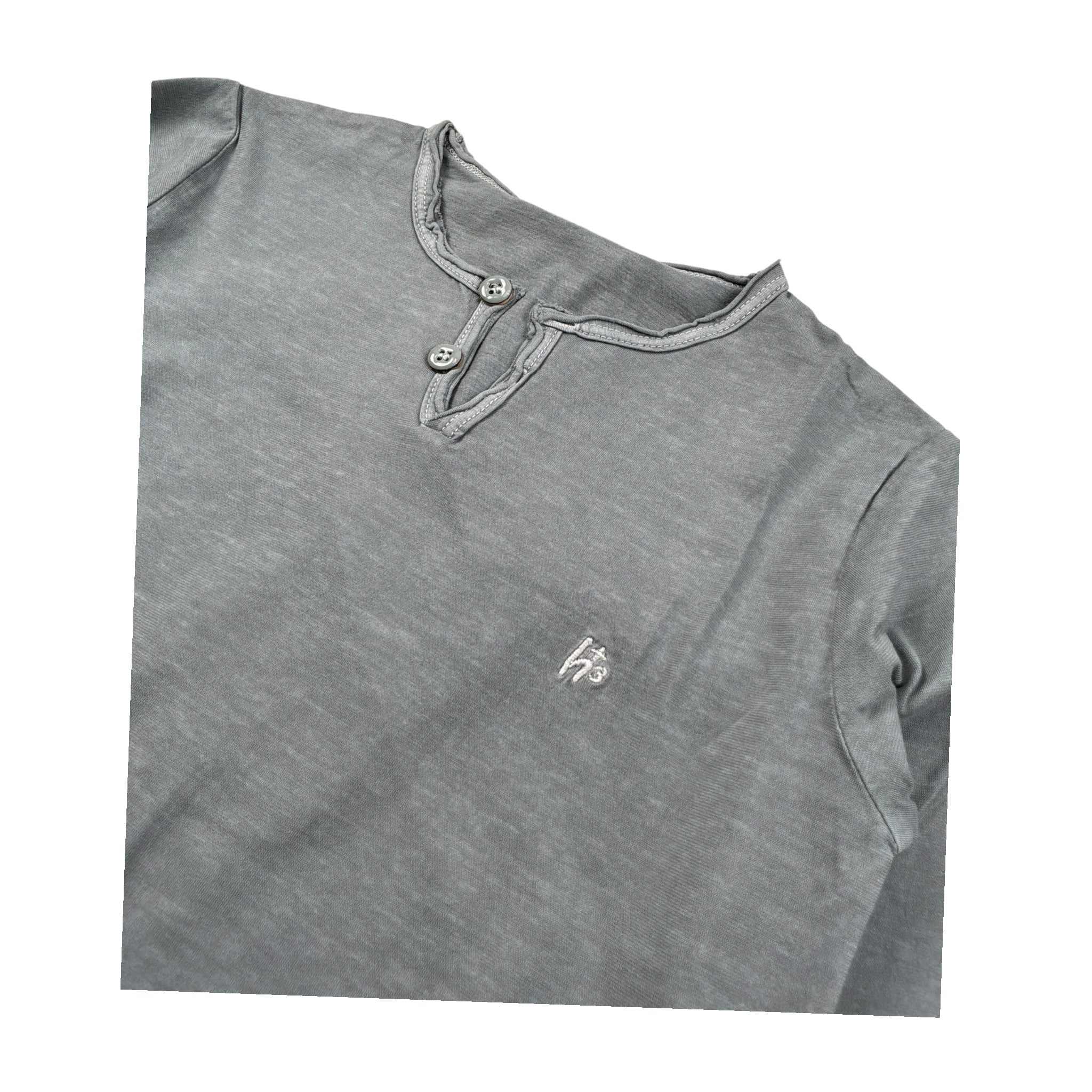 Monnalisa Shirt Girocollo tinta unita con Stampa Grigio per Bambino 258611R1 GRIGIO MONNALISA 