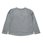Monnalisa Shirt Girocollo tinta unita con Stampa Grigio per Bambino 258611R1 GRIGIO MONNALISA 