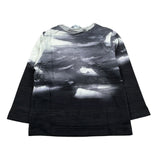 Monnalisa Shirt Girocollo Stampa Fantasia Nero per Neonato 2866046640 NERO MONNALISA 
