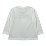 Monnalisa Shirt Girocollo Tinta Unia con Stampe Panna per Neonato 286608 PANNA MONNALISA 