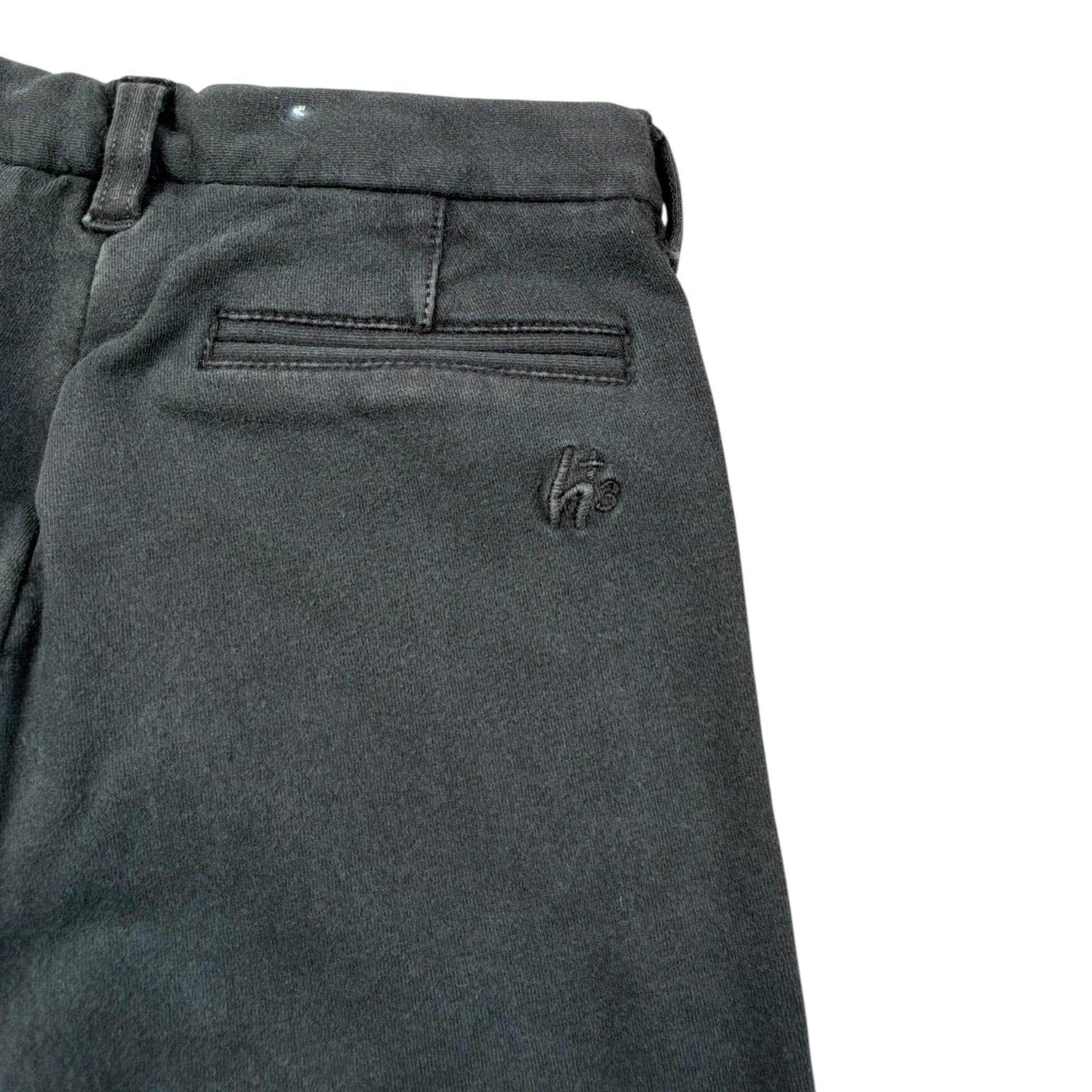 Monnalisa Pantalone tinta unita con Girovita Rgolabile Grigio per Neonato 288412R1 GRIGIO MONNALISA 