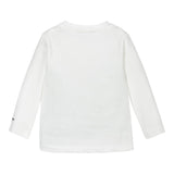 Monnalisa Shirt Girocollo tinta unita con Stampe Bianco per Neonata 288613 BIANCO MONNALISA 