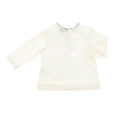 Monnalisa Maxi Shirt tinta unita con Stampa Bianco per Neonata 314622PH BIANCO MONNALISA 