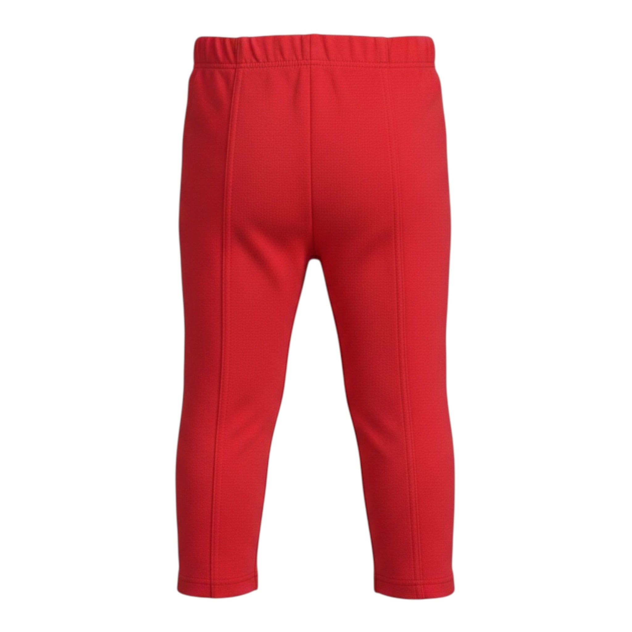 Monnalisa Leggins tinta unita con Elastico In Vita Rosso per Neonata 378PAN ROSSO MONNALISA 