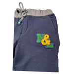 Monnalisa Pantalone Modello Tuta tinta unita con Stampa Blu per Neonato 682401A3 BLU MONNALISA 