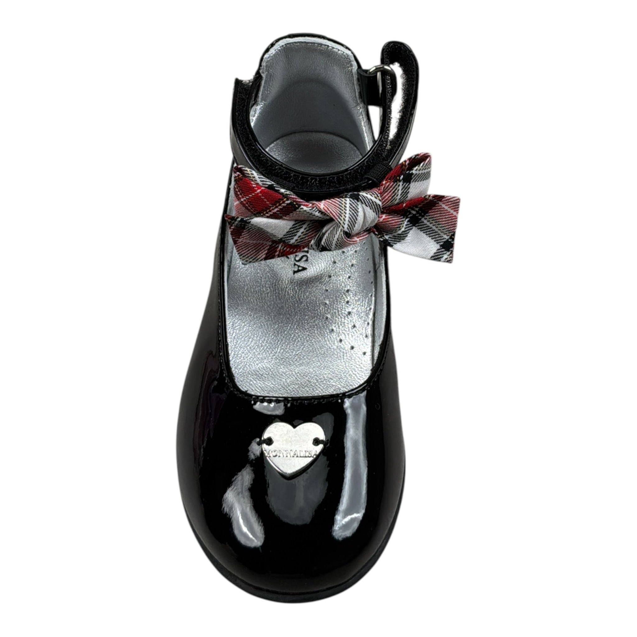 Monnalisa Ballerina tinta unita Lucida Nero per Bambina 83D009 NERO MONNALISA 