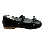 Monnalisa Ballerina tinta unita con Fiocco Nero per Bambina 87D005 NERO MONNALISA 