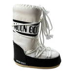 Moon Boot Stivali tinta unita con Logo Bianco per Bambina 80D1400440 BIANCO MOON BOOT 