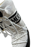 Moon Boot Stivali tinta unita con Logo Bianco per Bambina 80D1400440 BIANCO MOON BOOT 