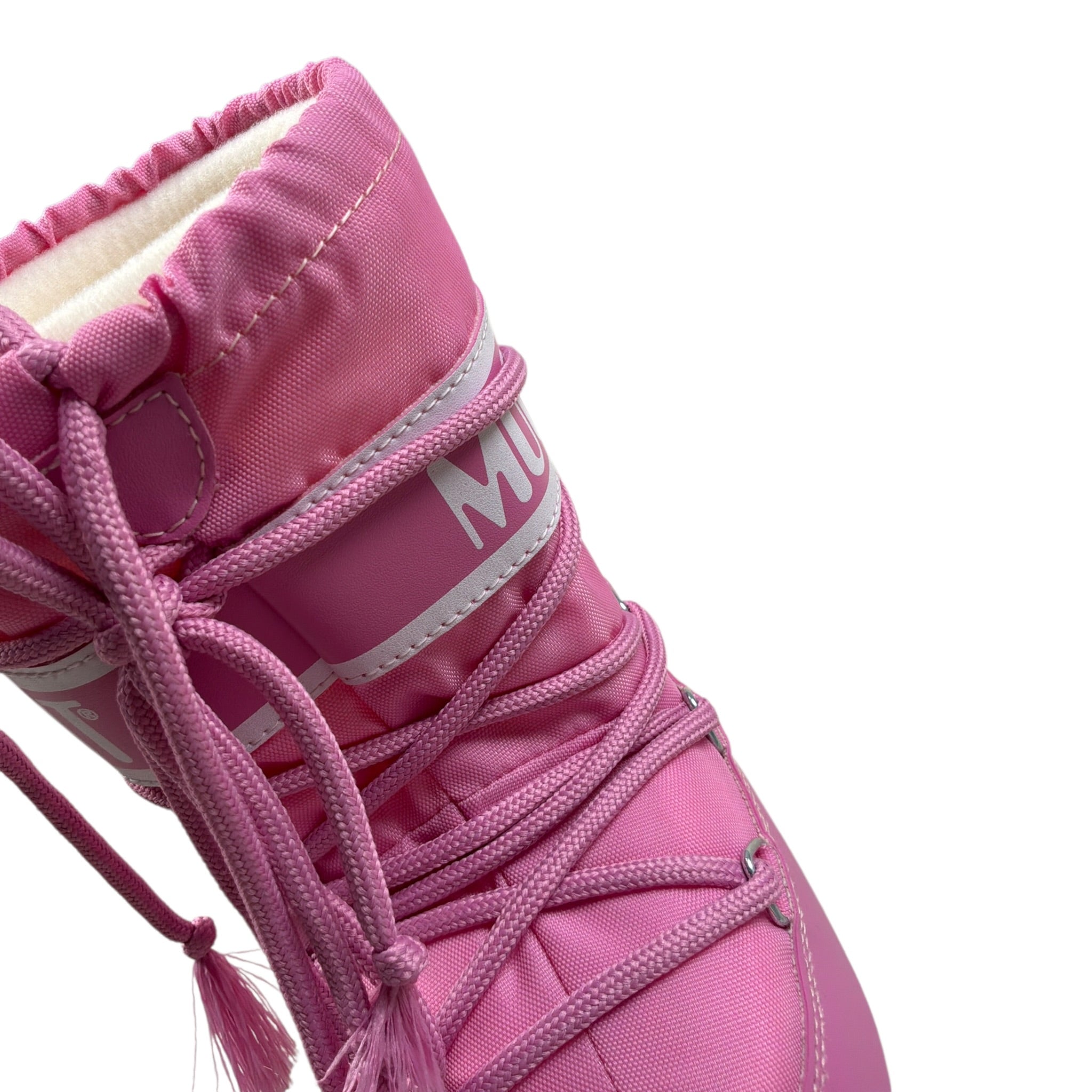 Moon Boot Stivali tinta unita con Logo Rosa per Neonata 80D1400440J001N ROSA MOON BOOT 