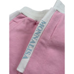 Moschino Short Tuta tinta unita Rosa per Bambina 19F404J ROSA MOSCHINO 