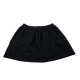 Moschino Gonna tinta unita con Logo Nero per Bambina HAJ03X NERO MOSCHINO 