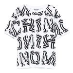 Moschino T-Shirt Girocollo tinta unita con Stampe Bianco per Bambino HAM06W BIANCO MOSCHINO 