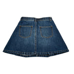Moschino Gonna In Denim tinta unita Blu per Bambina HDJ04B BLU MOSCHINO 