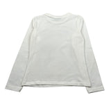 Moschino Shirt Girocollo tinta unita con Stampa Bianco per Bambina HDO010 BIANCO MOSCHINO 
