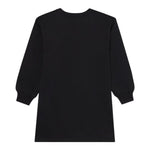 Moschino Abito Girocollo Manica Lunga tinta unita Nero per Bambina HDV0GYX NERO MOSCHINO 
