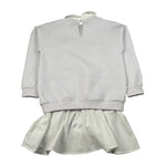 Moschino Abito Manica Lunga tinta unita Glicine per Bambina HDV0I5 GLICINE MOSCHINO 