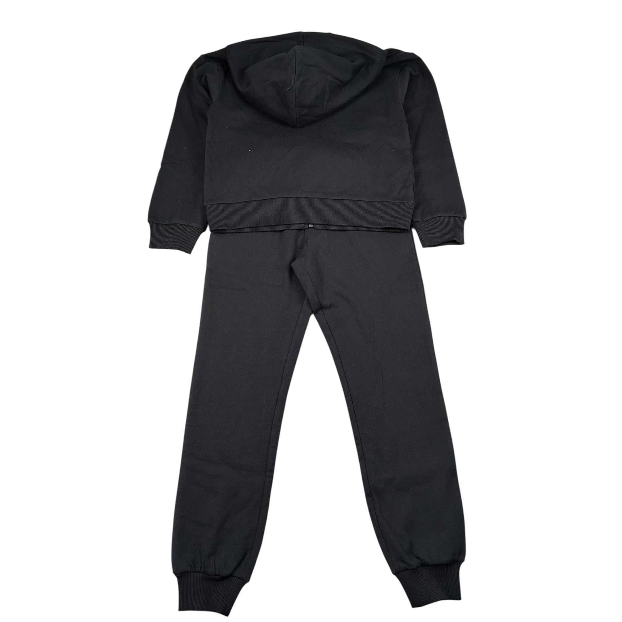 Moschino Completo 2 Pezzi Felpa-Pantalone Nero per Bambino HNK03X NERO MOSCHINO 