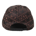 Moschino Berretto tinta unita con Loghi Marrone per Bambino HTX01NX MARRONE MOSCHINO 