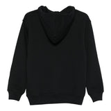 Moschino Felpa Chiusa con Cappuccio tinta unita Nero per Bambino HUF096 NERO MOSCHINO 