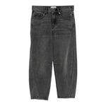 Moschino Jeans tinta unita con Elastico In Vita Nero per Bambino HUP08I NERO MOSCHINO 