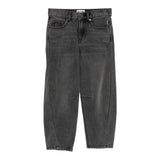 Moschino Jeans tinta unita con Elastico In Vita Nero per Bambino HUP08I NERO MOSCHINO 