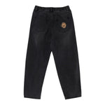 Moschino Jeans tinta unita con Elastico In Vita Nero per Bambino HUP08I NERO MOSCHINO 