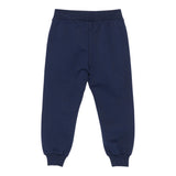 Moschino Pantalone Tuta tinta unita con Logo Blu per Bambino HUP08UX BLU MOSCHINO 