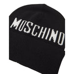 Moschino Cappello tinta unita con Logo Nero per Bambino HUX02P NERO MOSCHINO 