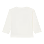 Moschino Shirt Girocollo tinta unita con Logo Bianco per Neonato M5O00RN BIANCO MOSCHINO 