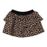 Moschino Gonna tinta unita con Stampe Orsi Nero per Bambina MDJ01NJ NERO MOSCHINO 