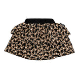 Moschino Gonna tinta unita con Stampe Orsi Nero per Neonata MDJ01NX NERO MOSCHINO 